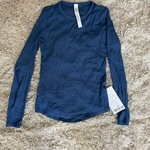 lululemon athletica Navy Long Sleeve Top